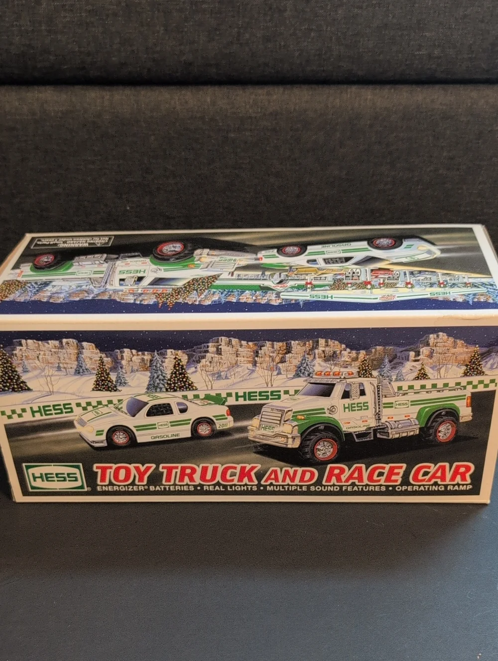 Hess 2011 Collector Toy Truck and Race Car